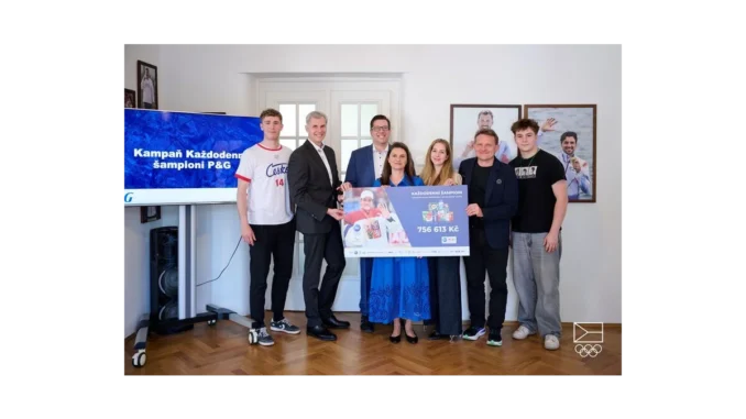P&G vybralo 1,2 milionu korun pro sportovce