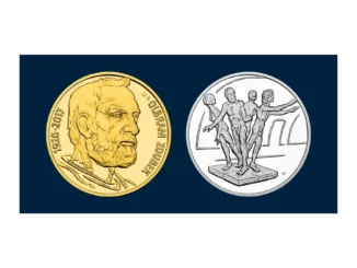 Oslava 100 let Olbrama Zoubka s medailemi