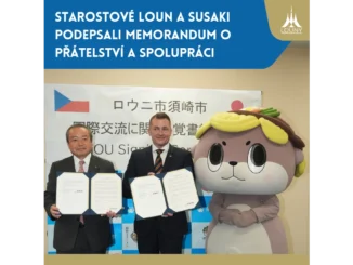 Louny podepisují partnerství s japonským Susaki