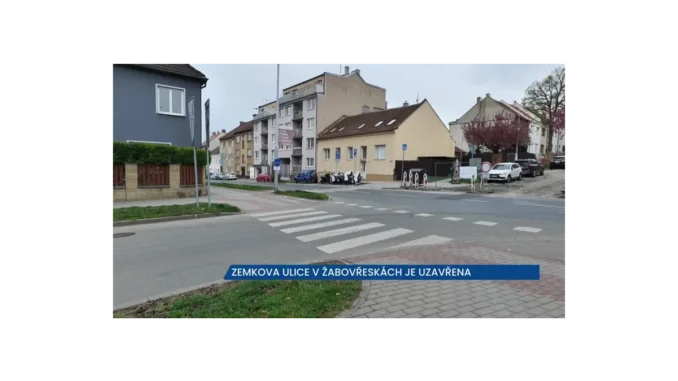 Žabovřesky: Uzavření ulice Zemkova v Brně