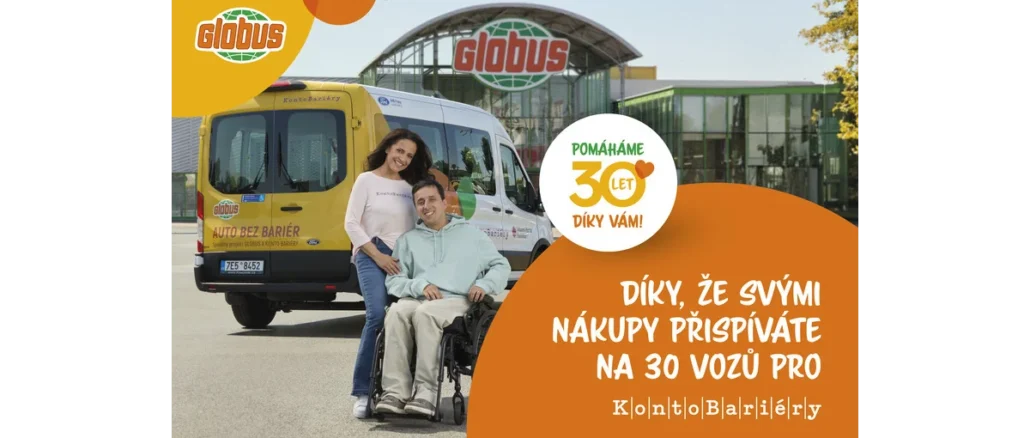 Oslava 30 let Globus s podporou handicapovaných