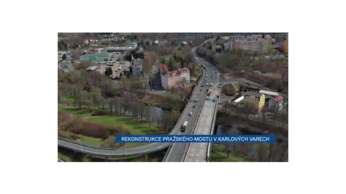 Doprava v Karlových Varech: Rekonstrukce mostu trvá dva roky