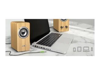 Stylové reproduktory Genius SP-HF400 s výkonem 10 W