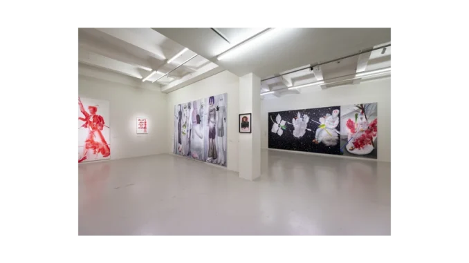 Petrbokova výstava 'Deník pacienta' v DOXu