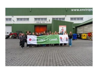 LG se zapojila do Dne Země a uklidila Prahu 9