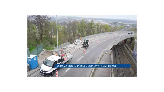 Oprava mostu Krejčárek způsobí dopravní zpoždění