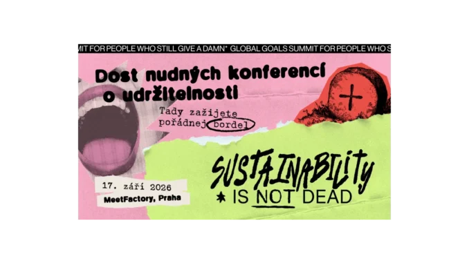 Sustainability: Otevřete tabu na summitu v Praze