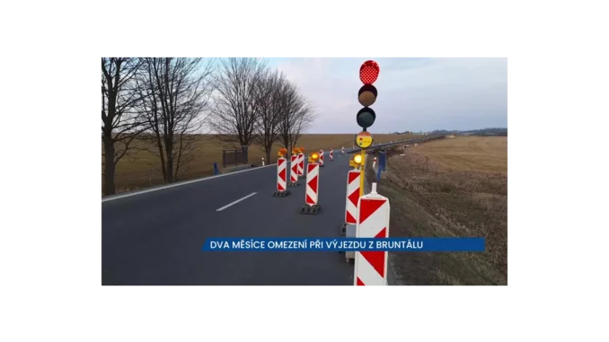 Bruntál: Omezení vjezdu kvůli obchvatu do května