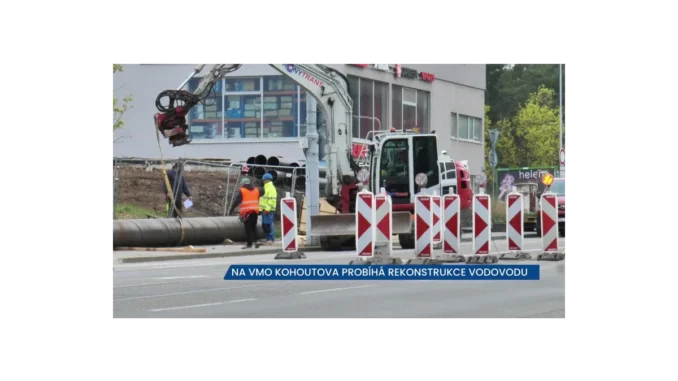 Dopravní omezení kvůli vodárnám na VMO Kohoutova