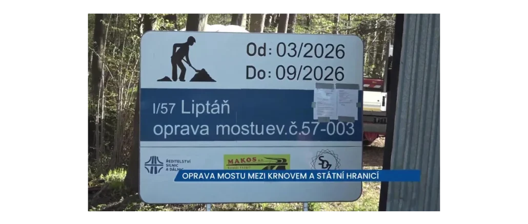 Oprava mostu z Krnova na Polsko: Infrastruktura se mění