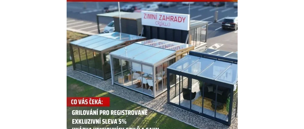Objevte zimní zahrady s CRSKLO na dni otevřených dveří