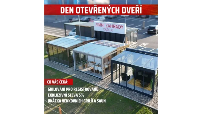 Objevte zimní zahrady s CRSKLO na dni otevřených dveří