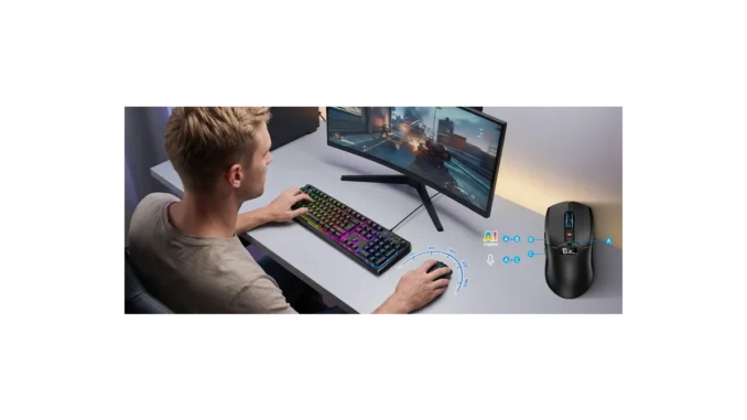 Scorpion M8300: Bezdrátová herní myš od GX Gaming