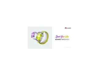 Objevte elegance s Watch Fit 5: Chytré hodinky