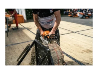 Závod TIMBERSPORTS v Lanškrouně: Kvalifikace na vrchol