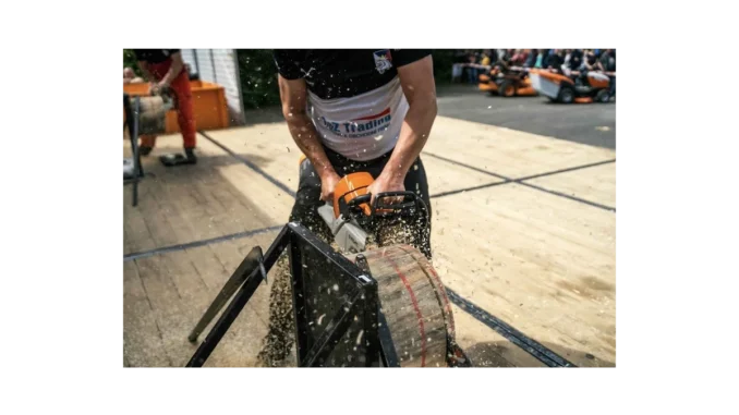 Závod TIMBERSPORTS v Lanškrouně: Kvalifikace na vrchol