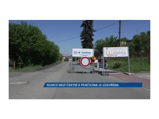 Rekonstrukce silnice mezi Čekyní a Penčicemi trvá