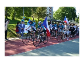 Cyklo-běh ve Zlíně: Děti urazily 130 km pro prevenci