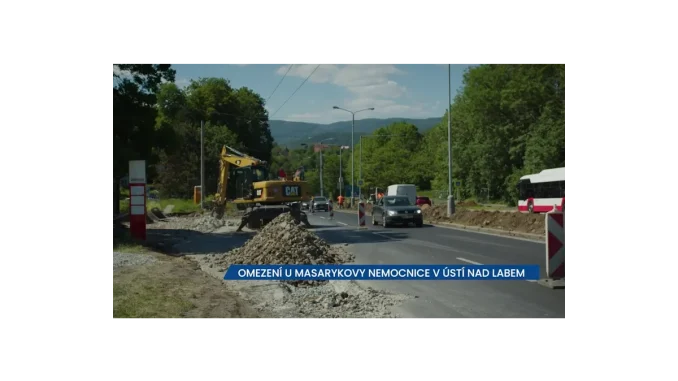 Změny u Masarykova nemocnice v Ústí nad Labem
