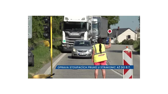 Opravy na silnici 22 u Strakonic do 8. července