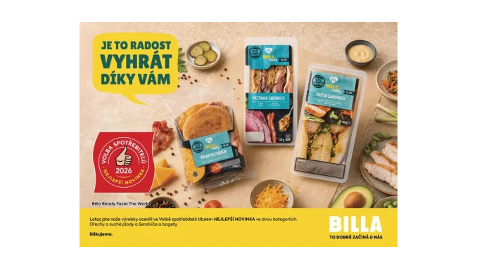 BILLA přichází s oceněnými privátními značkami