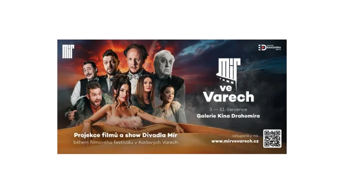 Divadlo Mír přichází do Karlových Varů s filmovým festivalem