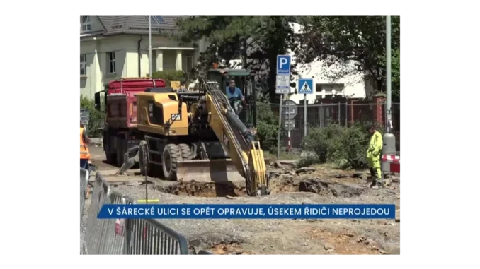 Uzavírka v Šárecké: Rekonstrukce trvá do srpna