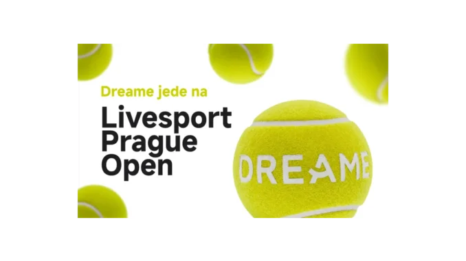 Dreame se stává partnerem WTA250 Livesport Prague Open