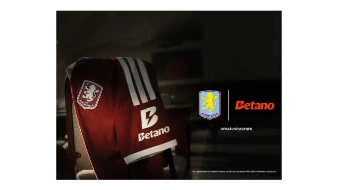 Betano a Aston Villa prodlužují spolupráci na 3 roky