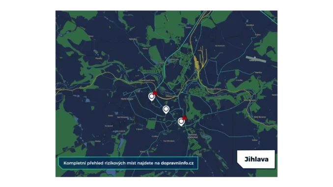 Omezení dopravy v Jihlavě: Uzavírky a opravy 2026