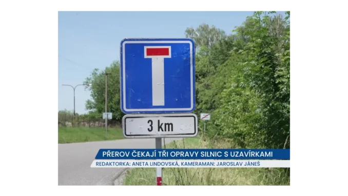 Přerov zažije opravy silnic, řidiči buďte připraveni