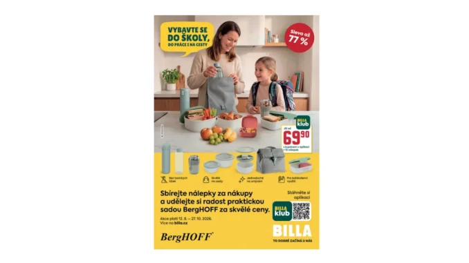 BILLA představuje nový školní katalog pro rodiče