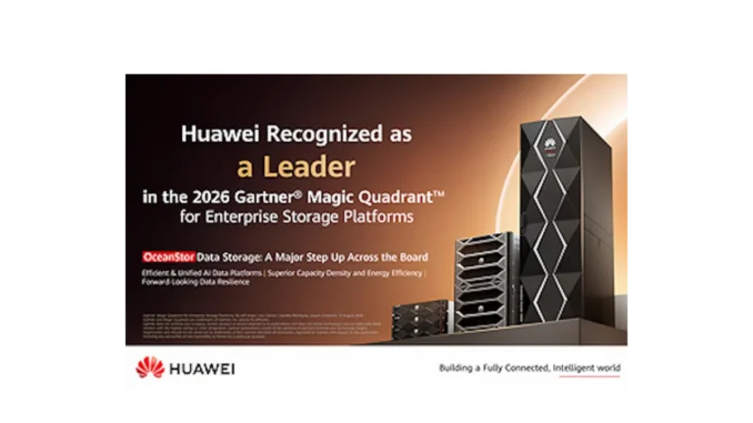 OceanStor od Huawei jako lídr v Gartner Magic Quadrant