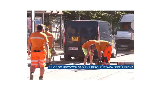 Pokračování rekonstrukce v Liberci - nové tramvaje