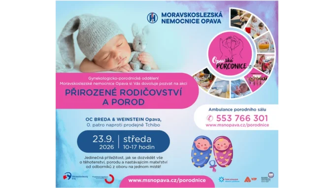 Získejte znalosti o porodu v OC Breda Opava