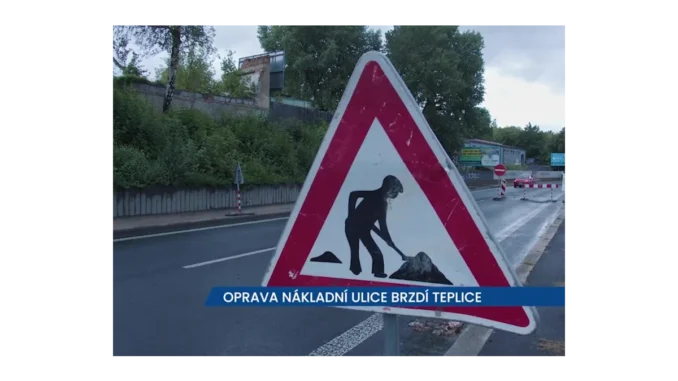 Teplice: Oprava silnice I/13 přináší omezení