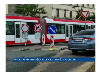 Horkovody nahrazují parovody v Brně na Benešově ulici