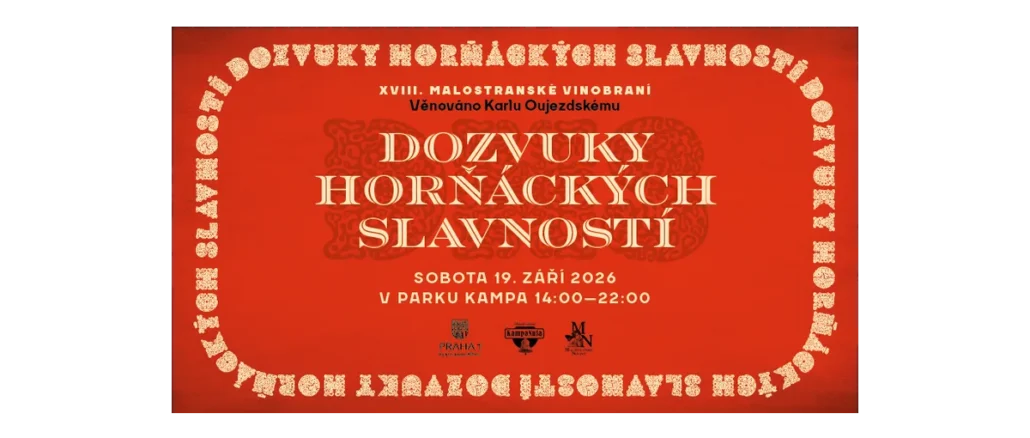 Vinobraní v parku Kampa plné horňácké hudby